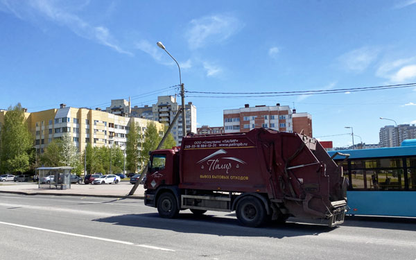 Вывоз мусора в СПб и ЛО